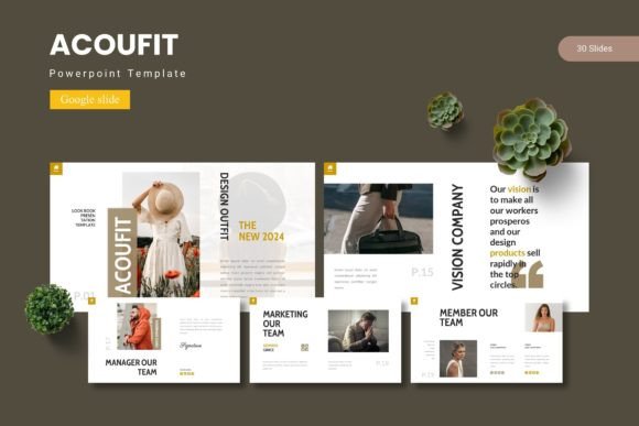 Acoufit - Google Slide Template: Your Blueprint for Visual Cohesion