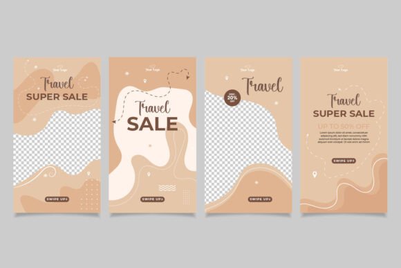 Create Stunning Travel Stories with This Editable Template