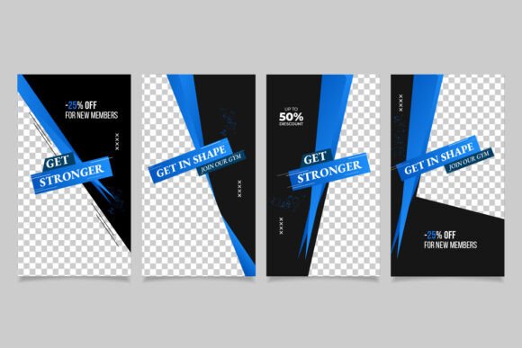 Designing High-Impact Fitness Center Instagram Stories
