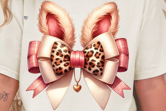 Easter Coquette Bow Leopard PNG Bunny: A Designer's Guide to Whimsical Charm