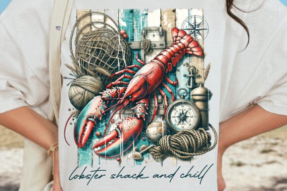 Lobster Shack PNG: A Fisherman Aesthetic for Your Brand