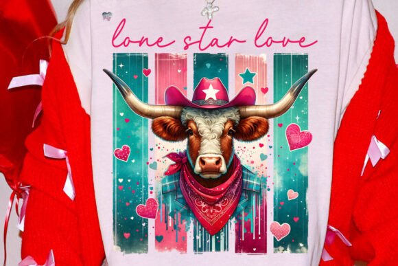 Lone Star Love PNG: Your Texas Valentine Cow Design Guide
