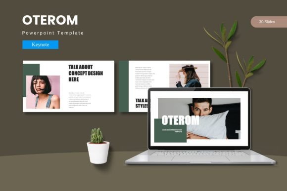 Oterom - Keynote Template: Craft a Cohesive Brand Presentation