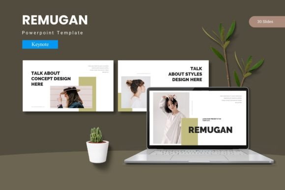 Remugan - Keynote Template: Your Blueprint for Polished Presentations