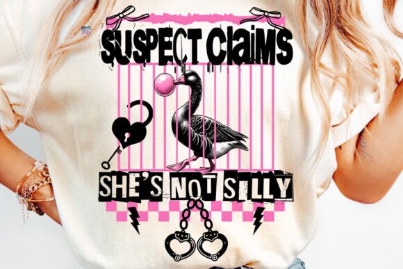 Unleash Your Inner Rebel: The Suspect Claims Silly Goose Clipart